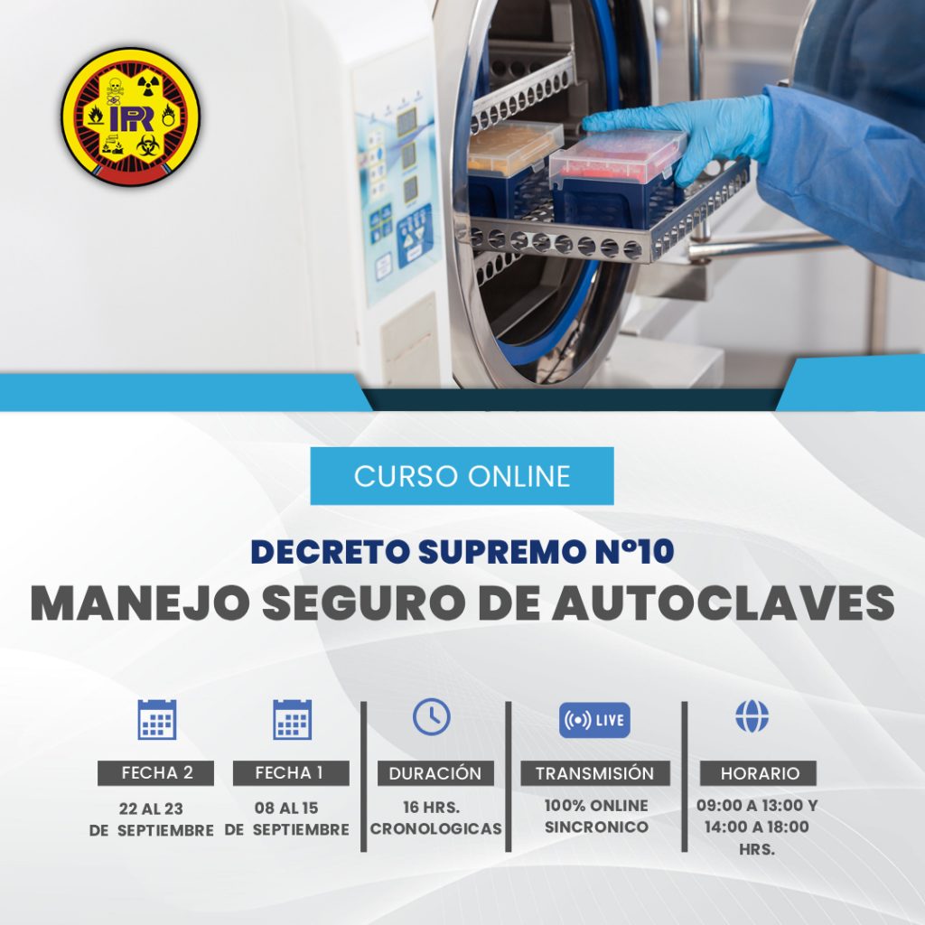 Curso de Autoclaves Septiembre de 2025