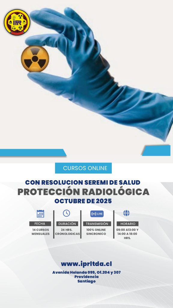Curso de Protección Radiológica Octubre de 2025